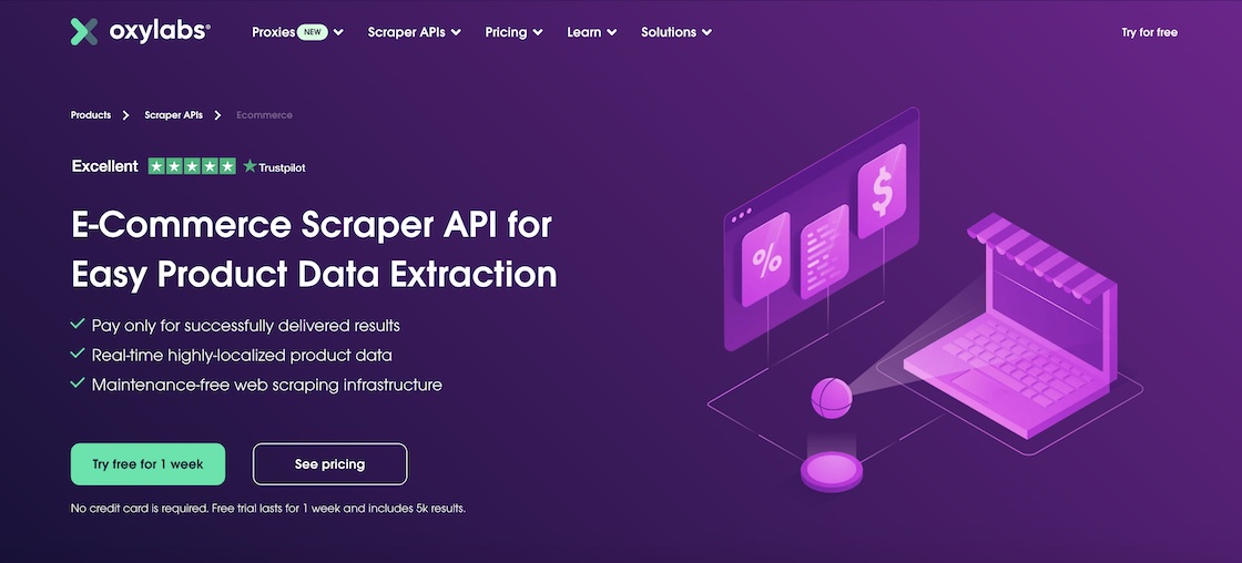 E-Commerce Scraper API